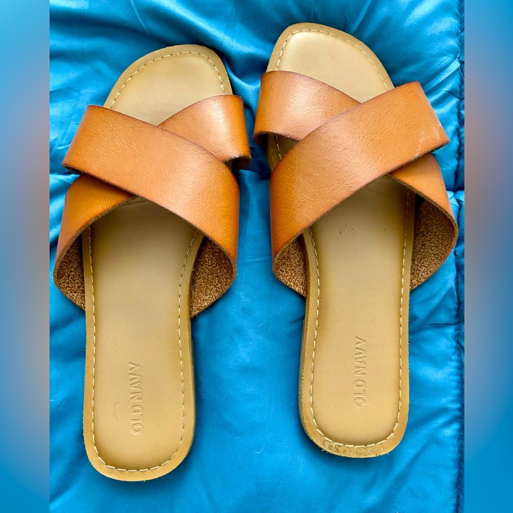 OLD 🏝️ NAVY ☀️ SANDALS 🌊